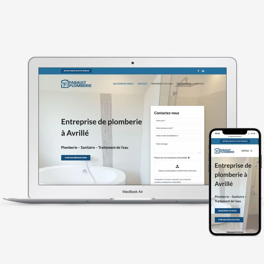 Création site internet Avrillé