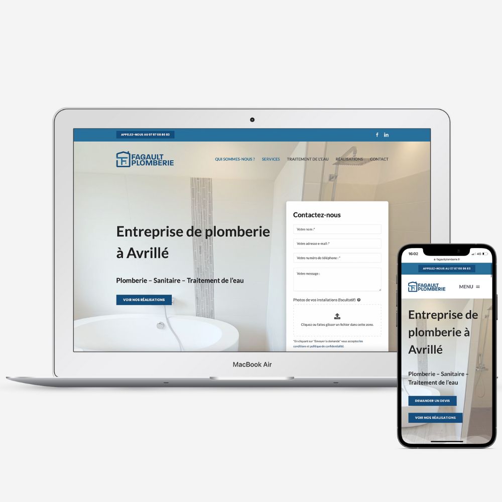 Création site internet Avrillé